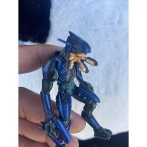 Halo 1 Series 2 Figure Joyride Bungie Toys Covenant BLUE Elite Plasma